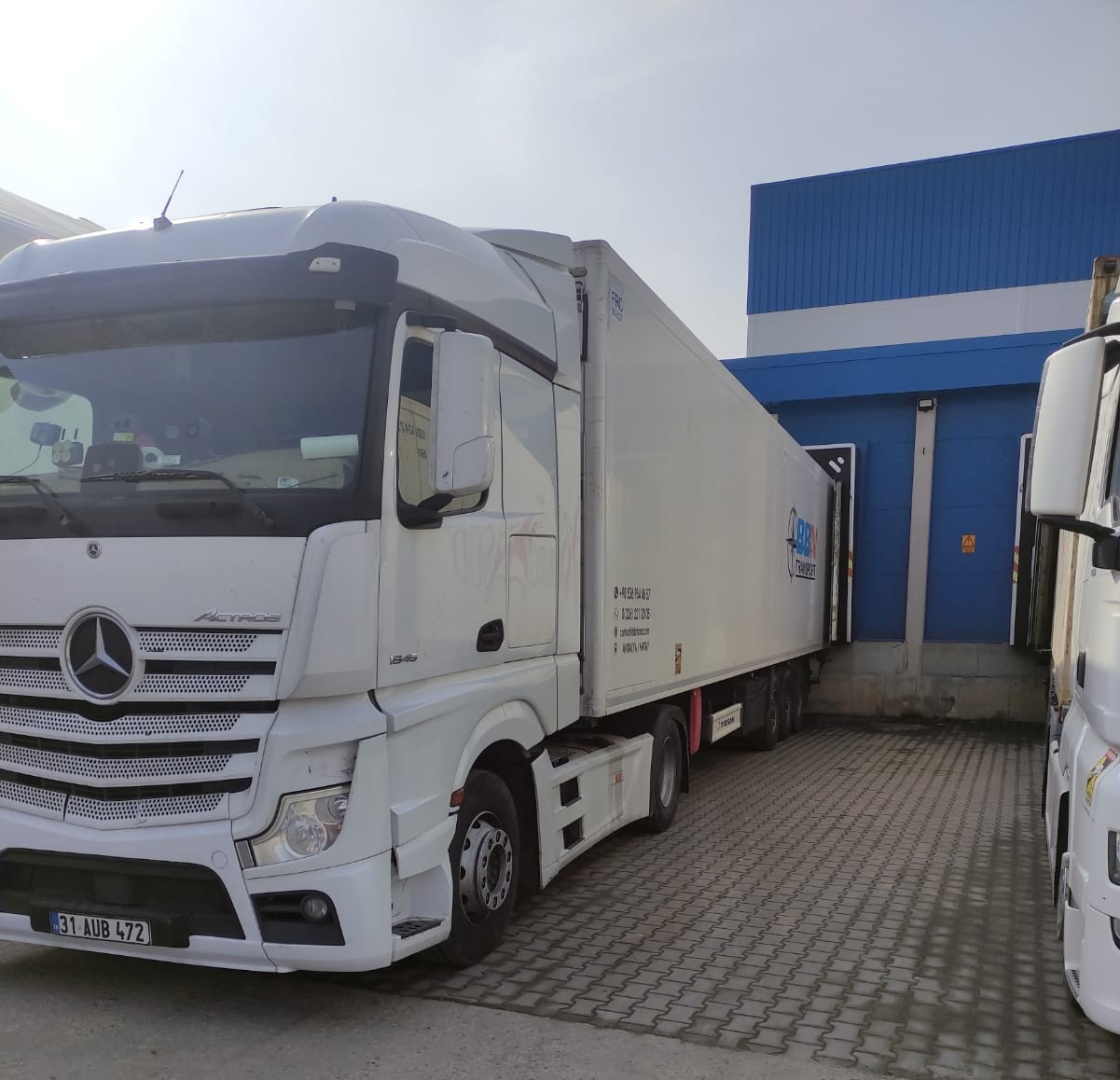 BBN Transport continues its fresh squash transport from Turkey to Latvia with structured and reliable operations, ensuring product freshness at every stage.