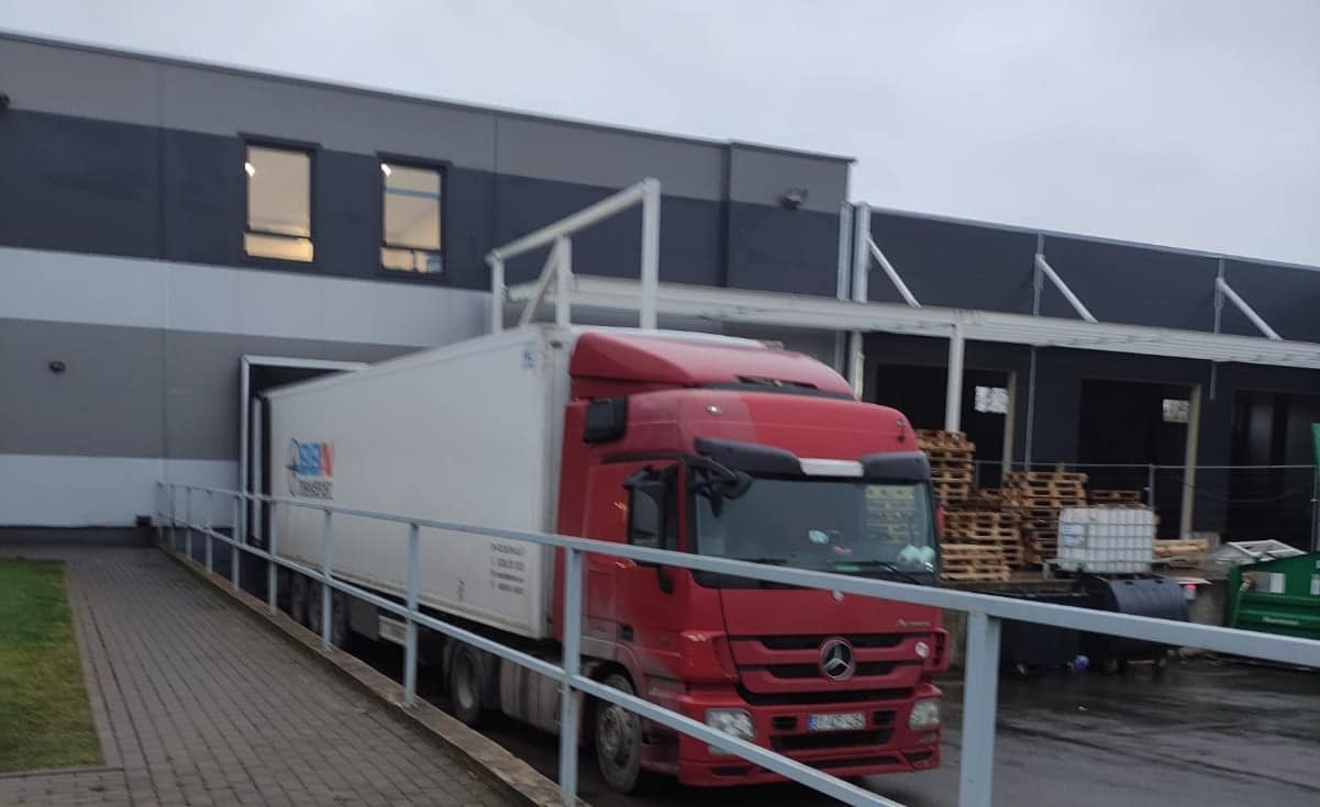 Lithuania-→-Syria-Protein-Enriched-Corn-Flakes-Transport