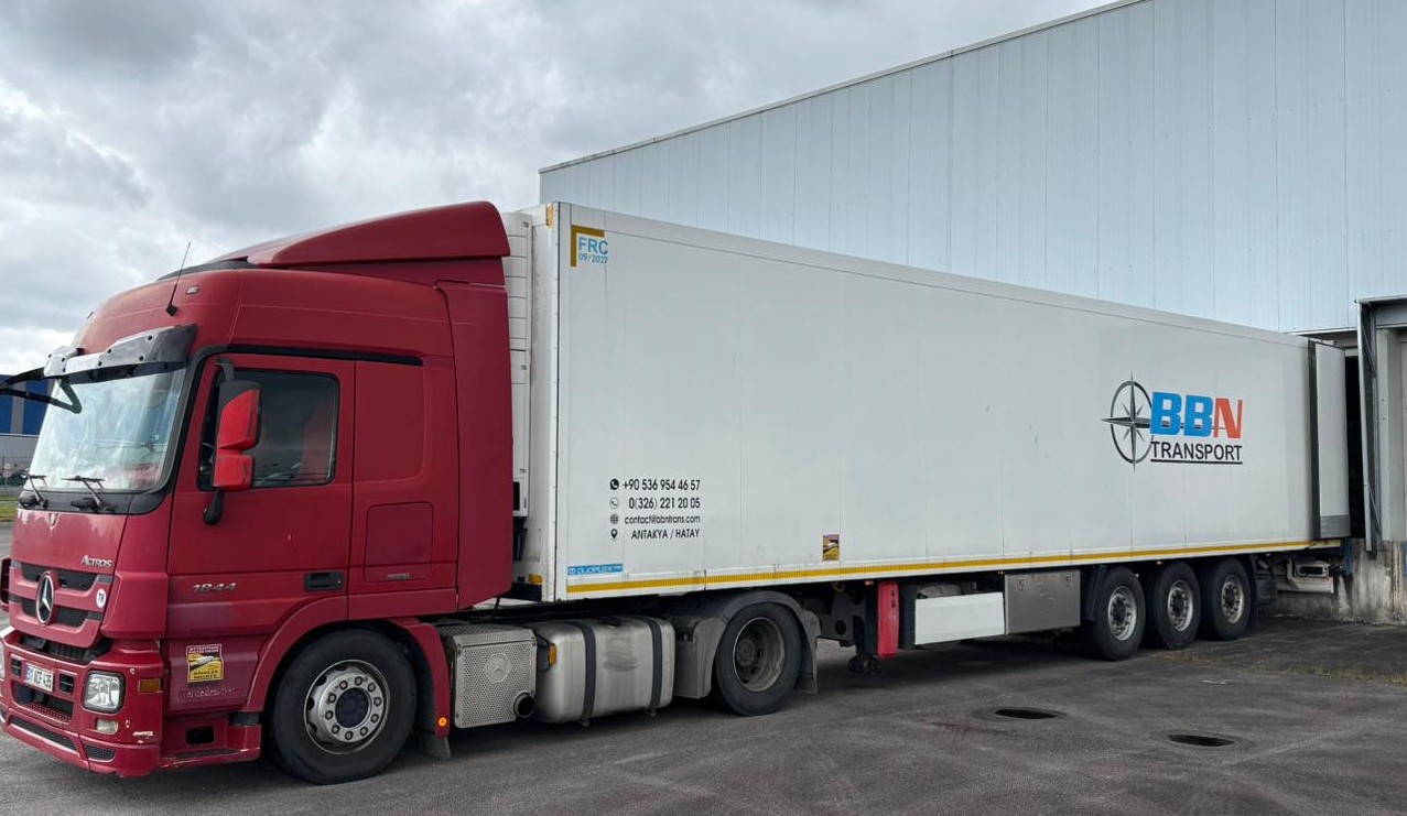Ongoing baby food transport from France to Iraq. Reliable and secure food logistics solutions by BBN Transport.