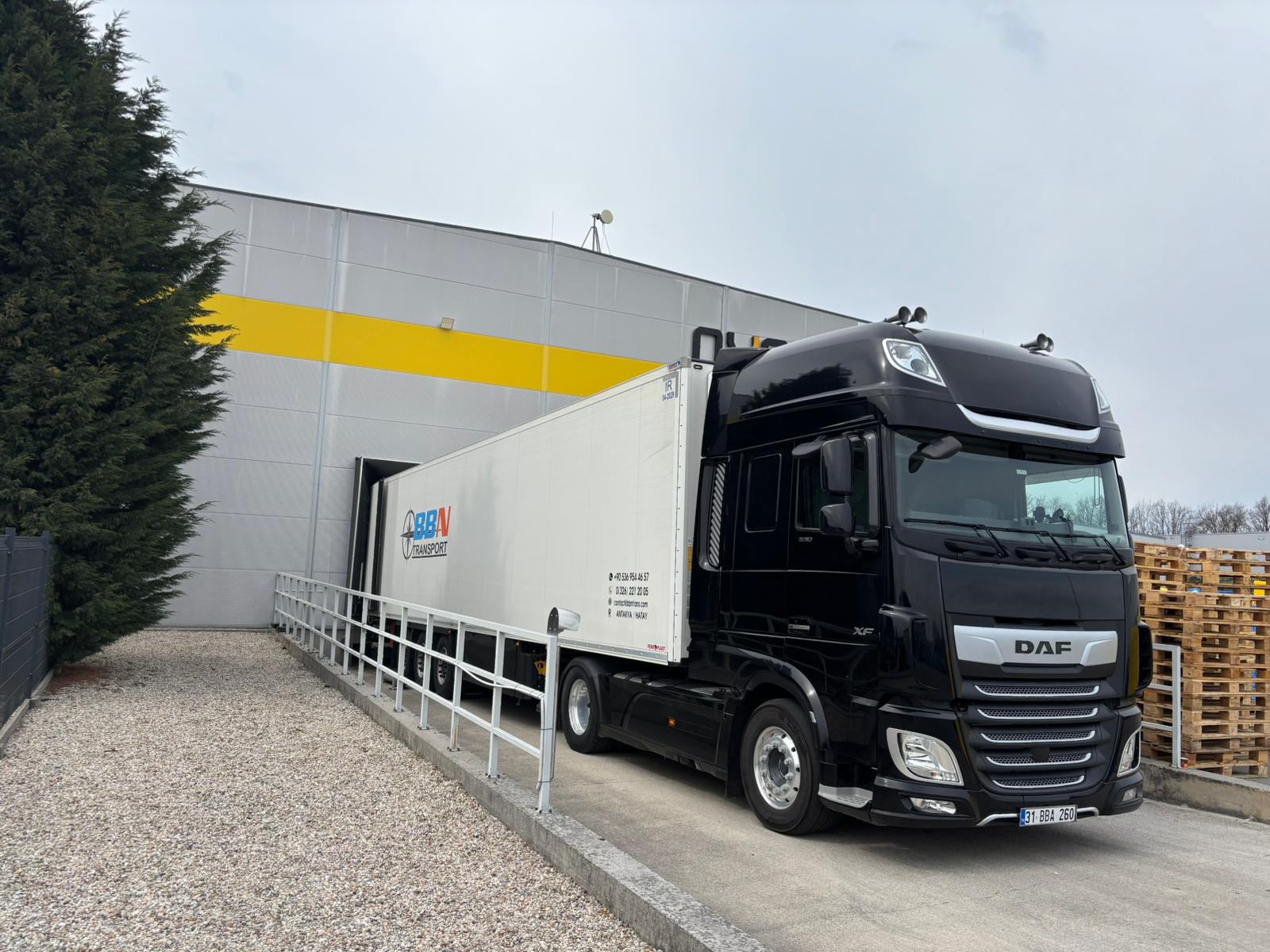 Successful egg transport from Turkey to Poland with refrigerated transport. Safe and reliable food logistics solutions by BBN Transport