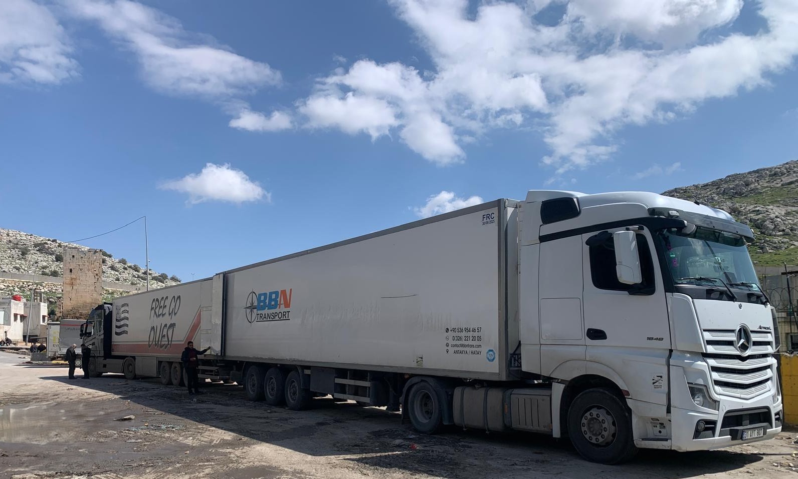 Poland to Jordan apple transport with refrigerated transport. Reliable fresh produce logistics solutions by BBN Transport.