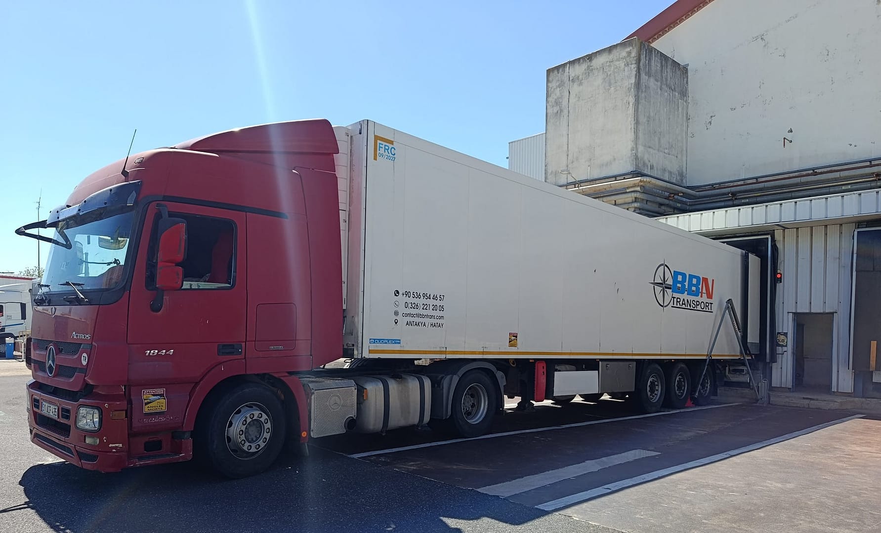 Agrochemical transport from France to Turkey with compliant and controlled transport. Reliable chemical logistics solutions by BBN Transport.