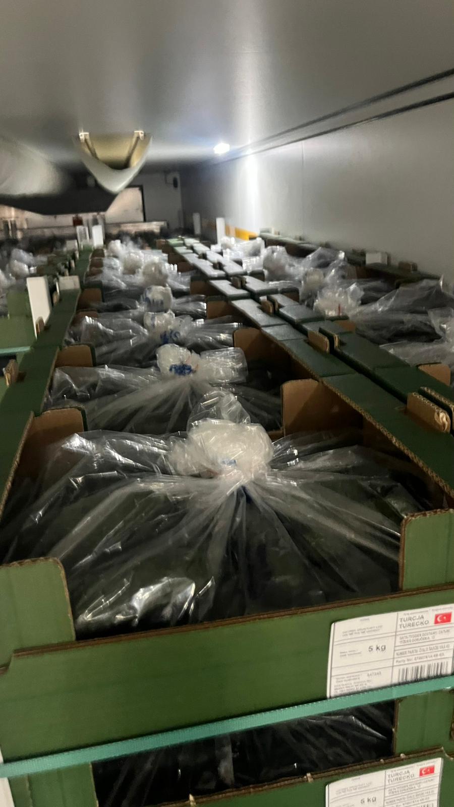 Gherkin cucumber transport from Türkiye to Poland