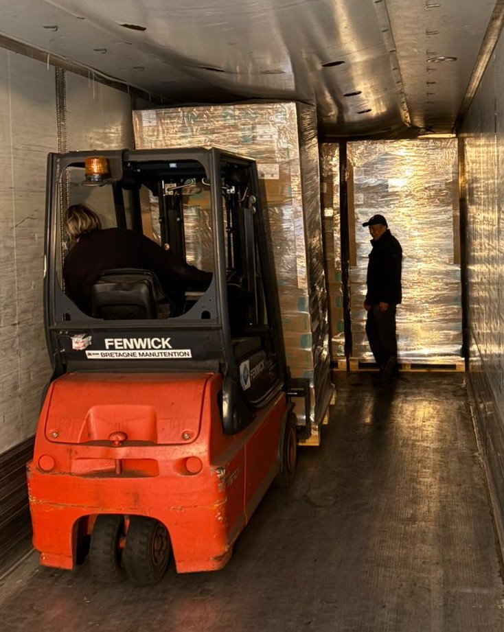 Ongoing baby food transport from France to Iraq. Reliable and secure food logistics solutions by BBN Transport.