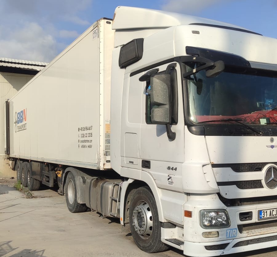 Ongoing fresh nectarine transport from Turkey to Russia with refrigerated transport solutions by BBN Transport.